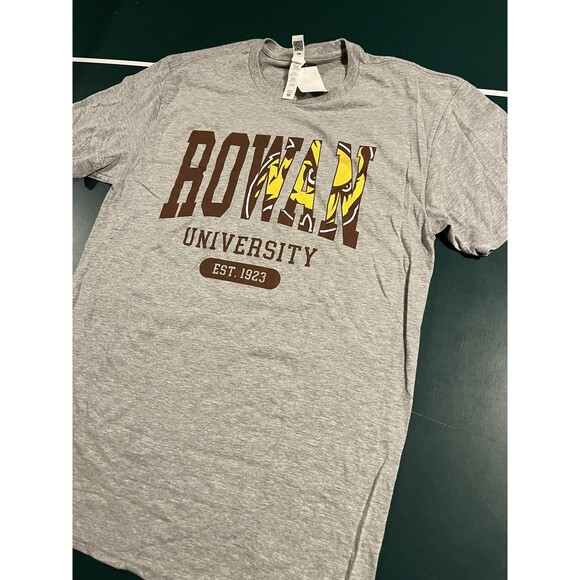 Rowan University Short Sleeve Gray T-Shirt MEDIUM New Jersey Medical College - Picture 3 of 7